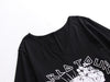 Women's Plus Size Halloween 4XL Black T Shirts Short Sleeve Large Clothing 2023 Summer Casual Cotton Oversize Loose Blouses Top