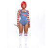 Women's Sexy  Shorts Long Bodysuit Sexy Onesie Bodycon Rompers Overall Denim pattern, nightclub temptation