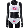Women's Shorts and Cropped Sets Y2k Ins Cherry Print and Mini Pants Female Bodycon Underwear Kawaii 2PCS Alt Clothes