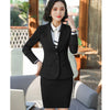 Women's Skirt Suit 2 Pieces Set Office Lady Work Wear Jacket Skirt Suit Female Skirt And Blazer Formal Elegant Long Sleeve