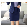 Women's Skirt Suit 2 Pieces Set Office Lady Work Wear Jacket Skirt Suit Female Skirt And Blazer Formal Elegant Long Sleeve