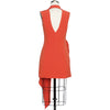 Women's Spring 2023 Orange Double Breasted  Blazer Traf Coat Jacket