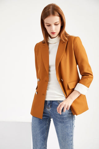 Women's Spring Fall 2023 Fall Women's Jacket Small Suit Loose Casual Top Small Suit 5XL Large Size