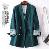 Women's Suit Blazer Spring and Autumn 2023 Casual Versatile Jacket Suit Women