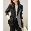 Women's Suit Blazer  Women's Business Suit Designed Coat Vintage Women"s Outerwear Coats Woman Spring 2023 Elegant