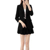 Women's Suit Temperament Proton Women Professional Office Suit With Skirt Blazers For Elegant Sets Woman 2 Pieces Skirt