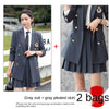 Women's Suit  Skirt Suit Two-piece Sets 2022 Autumn and Winter Pure Color Elegant Business Uniform School Uniform