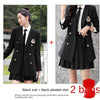 Women's Suit  Skirt Suit Two-piece Sets 2022 Autumn and Winter Pure Color Elegant Business Uniform School Uniform
