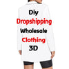 Women's Suit Zebra Stripes Blazers Clothing Woman Suits  Lady  3D Printed Jacket Streetwear Custom Oversize
