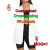 Women's Suit Zebra Stripes Blazers Clothing Woman Suits  Lady  3D Printed Jacket Streetwear Custom Oversize