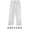 Women's White Wide Leg Jeans Pant Summer High Waist All-Match Loose Denim Pant Casual Vintage Trousers Wide Leg Pants Jeans 2022