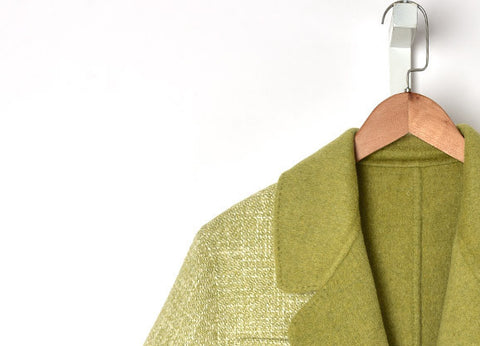 Women's Woolen Blazers 3 Colors Pocket Decorations Single Button Long Sleeve 2023 Autumn Winter Office Lady Short Suit Coats