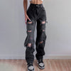 Women's Y2K Pants Loose Jeans For Women High Waist Trousers Casual Autumn Winter Pants Casual Mom Trousers
