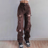 Women's Y2K Pants Loose Jeans For Women High Waist Trousers Casual Autumn Winter Pants Casual Mom Trousers
