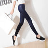 Women's and girl's Imitation Leather Slim Leggings Plus Size Lederhosen S M L XL XXL XXXL nine points Mid-waist Pants
