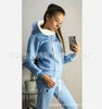 Women's autumn and winter fleece casual sports suit sweater