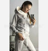 Women's autumn and winter fleece casual sports suit sweater