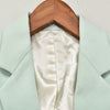 Women's green blazer French brand office ladies one-button elegant  blouse