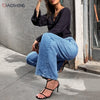 Women's pants Mom Jeans Y2k Baggy Jeans Straight Leg Pants High Waist Denim Trousers Loose Full Length Streetwear