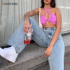 Women's pants Mom Jeans Y2k Baggy Jeans Straight Leg Pants High Waist Denim Trousers Loose Full Length Streetwear