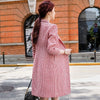 Women suits Slim autumn winter Houndstooth Blazers skirt   Women skirt suits Women set suits 1022