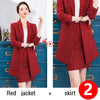 Women suits Slim autumn winter stripe long Blazers jacket pants 2-piece set OL Formal Women pants suits Woman set suits 1019