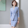 Women suits summer Long sleeve blazers skirt Office Lady Formal Work clothes women skirt suits woman set suits 6921