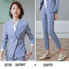 Women suits summer Long sleeve blazers skirt Office Lady Formal Work clothes women skirt suits woman set suits 6921