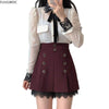 Womens Basic Office Lady Work Wear Sexy Transaprent Cute Bow Tie Top Black Lace Single Breasted Button Solid White Shirts Blouse