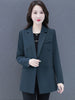 Womens Blazer Long Sleeve Double Office Work Casual Harajuku Breasted Loose Coats Chic Business Outerwear 2023