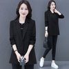 Womens Blazer Long Sleeve Double Office Work Casual Harajuku Breasted Loose Coats Chic Business Outerwear 2023