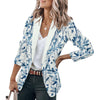 Womens Casual Suit Open Front Lapel Jacket Work Office Jacket Coat