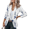 Womens Casual Suit Open Front Lapel Jacket Work Office Jacket Coat