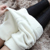 Womens High Waist Jeans Leggings Cashmere Winter Strechy Warm Fleece Wool Blend Thermal Jeans ouc489
