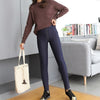 Womens High Waist Jeans Leggings Cashmere Winter Strechy Warm Fleece Wool Blend Thermal Jeans ouc489