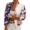 Womens Long Wool Wrap Coat Autumn Womens Long Sleeve Stand Neck Flower Womens Long Vest Outerwear Womens Running Jacket Winter