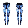 Womens New Fashion Printing Leggings Bandage Slim Pants Leggings Fitness Stretch Trousers