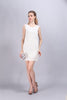 Womens Sequin Fringed Sleeveless Solid Color 1920s Great Gatsby Flapper Party Dress Summer Casual Mini Sundress Costumes