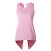 Womens Summer White Blouses Sleeveless Ladies Top Female Cross Irregular O-Neck Woman Blouse Shirt Tops for Women 2022 Tank 3XL