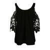 Womens Tops and Blouse Shirt Blusas Mujer 2022 Women's Fashion Casual Hollow Out Sleeve Off Shoulder Shirt Boho Tops MC-378