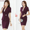 Womens skirt suit women elegant skirt suits office uniform designs women clothing social female   AA2333 Y