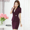 Womens skirt suit women elegant skirt suits office uniform designs women clothing social female   AA2333 Y