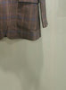 Wool Blend Plaid Blazer or Skirt Women Single Button Pockets Suit Coat A-line Pleated Mini Skirts OL Sets 2022 New