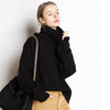 Wool Turtleneck Sweater Women Thicken Knitted Sweaters Autumn Winter Solid Oversized Pullover Casual Long Sleeved Warm Jumpers