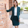 Work Pant Suits Office Lady 2 Piece Set For Women Business Interview Suit Set Uniform Slim Blazer And Pencil Skirt Suit
