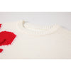 Y2K Harajuku Women Knitted Sweater 90s Autumn Winter Hip Hop Streetwear Heart Tassel Pullover Sweater Gothic Loose Knitwear Tops