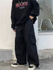 Y2k Patchwork Loose Cargo Pants Women 2023 Korean Baggy Pant Female Harajuku Vintage Street Style Wide Leg Trousers