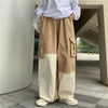 Y2k Patchwork Loose Cargo Pants Women 2023 Korean Baggy Pant Female Harajuku Vintage Street Style Wide Leg Trousers