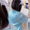 Y2k Sheining Traf Za Woman 2023 Pajamas Set Hello Kuromied Kittyed Cinnamorolled Melodyed Pyjamas Summer Suit Shirts Shorts