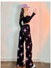 Y2k Women Jogging Baggy Sweatpants Star Printed Harajuku Wide Leg Pants Female High Waist Street Style Casual Trousers